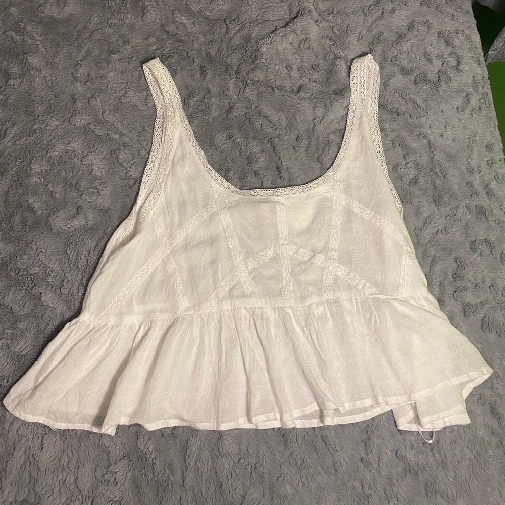 White large En Creme top